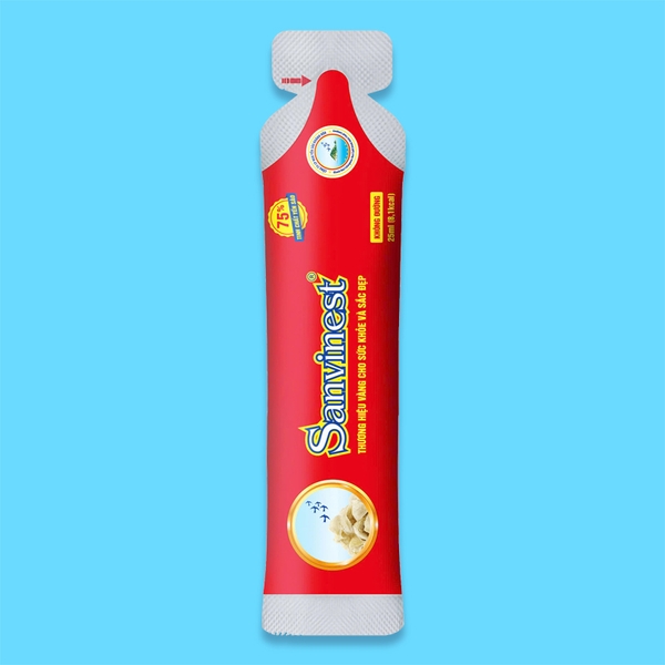 Tinh chất Yến sào Khánh Hòa Sanvinest không đường - Túi 25ml