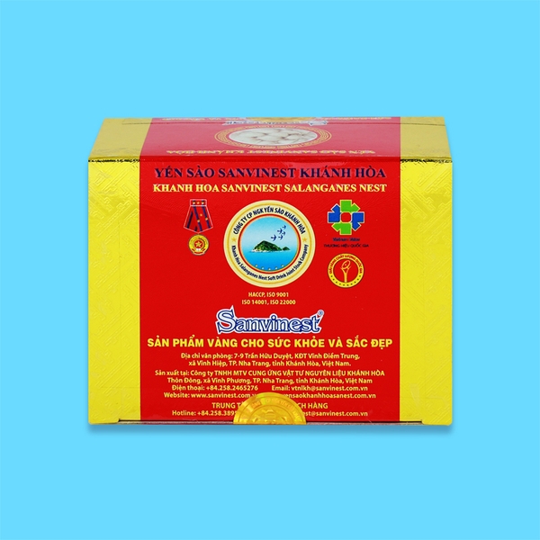 Yến sào Sanvinest Khánh Hòa chính hiệu tinh chế 3g