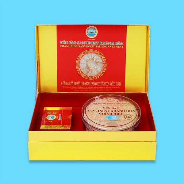 Yến sào Sanvinest Khánh Hòa chính hiệu tinh chế 50g