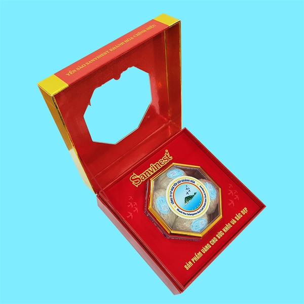 Yến sào Sanvinest Khánh Hòa chính hiệu tinh chế dạng tổ - Hộp 30g