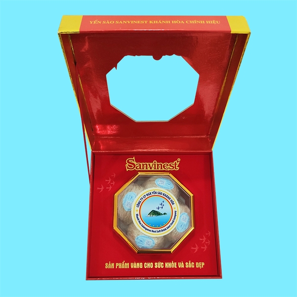 Yến sào Sanvinest Khánh Hòa chính hiệu tinh chế dạng tổ - Hộp 30g