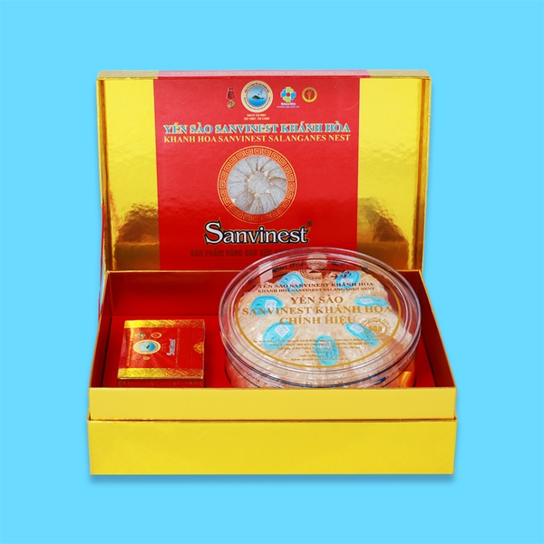 Yến sào Sanvinest Khánh hòa chính hiệu tinh chế dạng tổ 50g