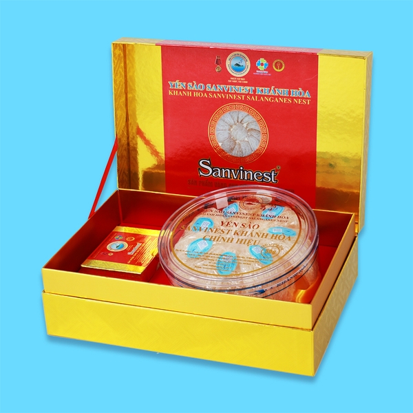 Yến sào Sanvinest Khánh hòa chính hiệu tinh chế dạng tổ 50g