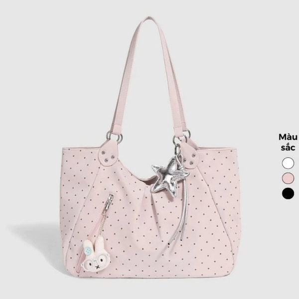 Túi xách nữ đeo vai, tote dung tích lớn size 35cm HA917