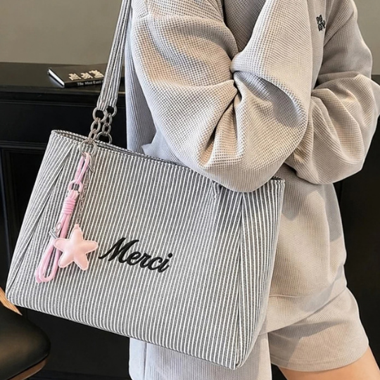 Túi xách nữ đeo vai, tote dung tích lớn size 30cm HA914