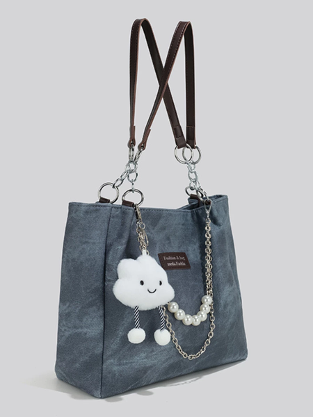 Túi tote xanh mây size 30cm HA645