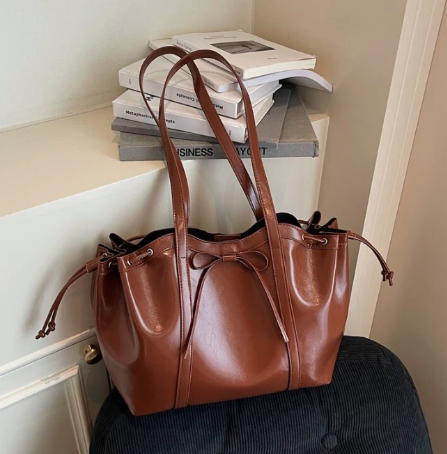 Túi xách nữ đeo vai, tote dung tích lớn size 45cm HA894