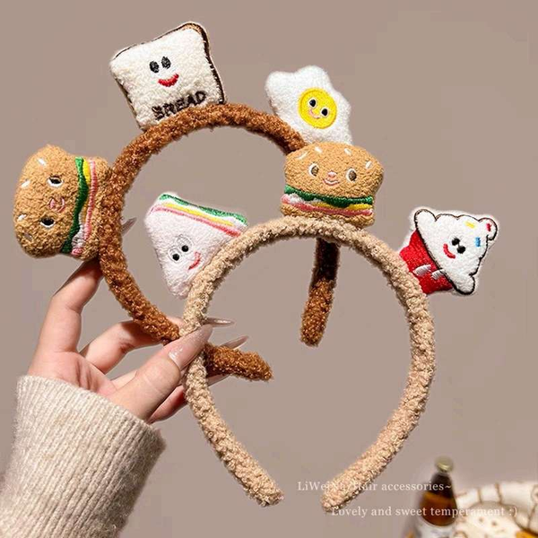 Cài tóc băng đô đồ ăn nhanh