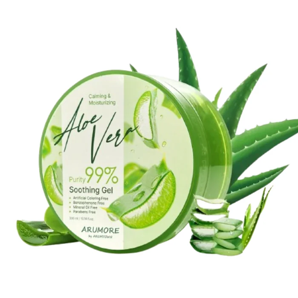 Gel dưỡng ẩm Arumore Aloe Vera Soothing Gel 300ml