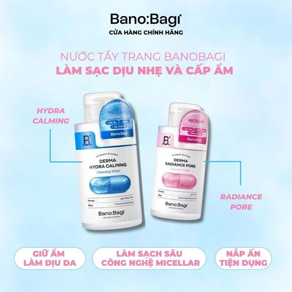 Nước tẩy trang Banobagi Derma Cleansing Water 500ml