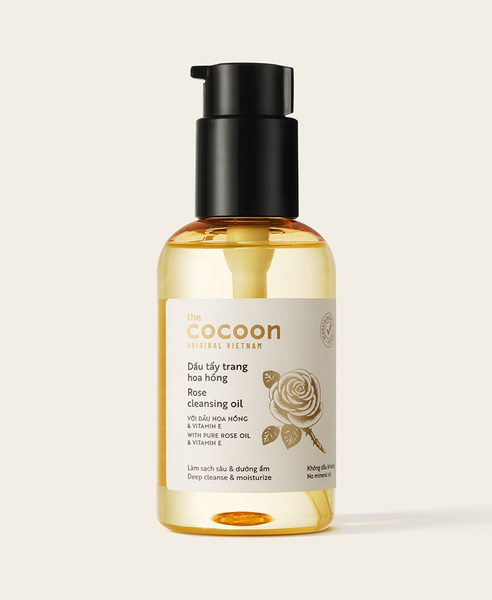 Dầu tẩy trang hoa hồng Cocoon 140ml