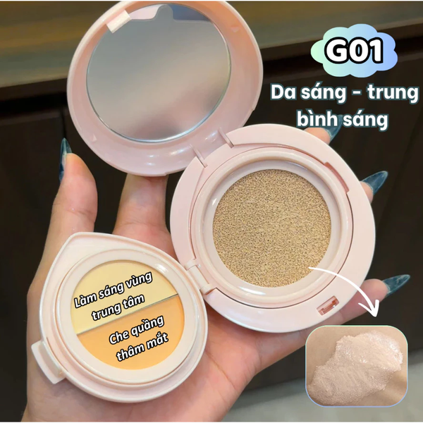 Cushion và che khuyết điểm Gogo Tales Luster Retention