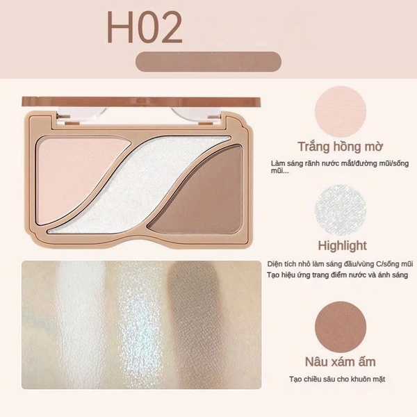 Bảng tạo khối Hold Live Shading Highlight Contour 8.2g