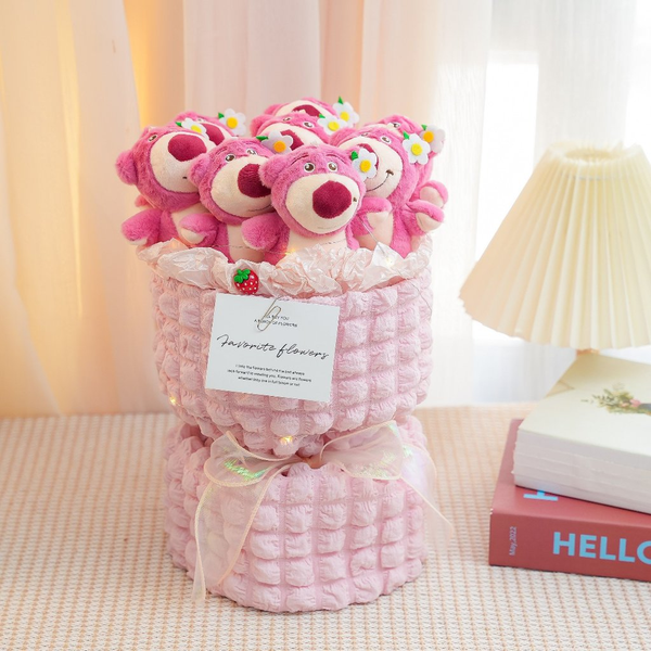 SBH Vải 40cm - Lotso Hồng