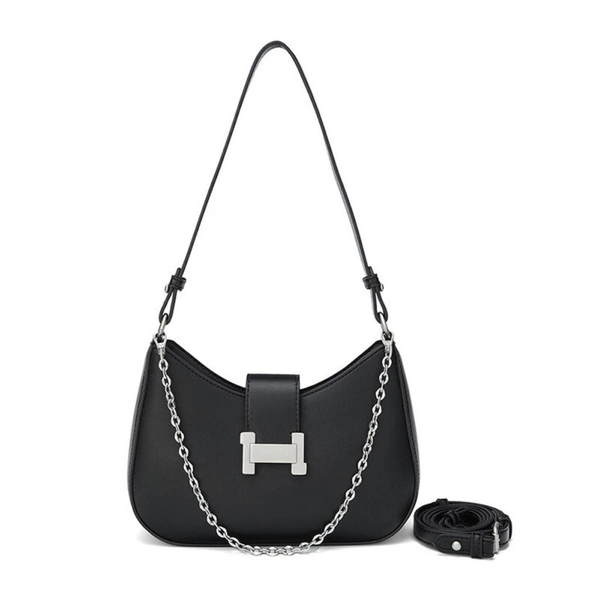 Túi xách nữ đeo vai khóa chữ H size 22cm HA481