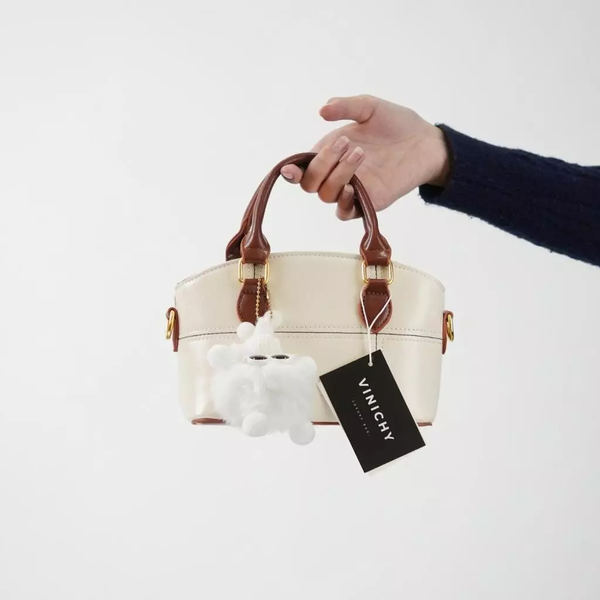 Túi xách nữ đeo chéo kẻ ô size 18cm HA813