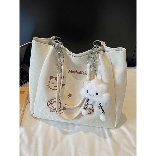 Túi tote vân Kitty size 30cm HA768