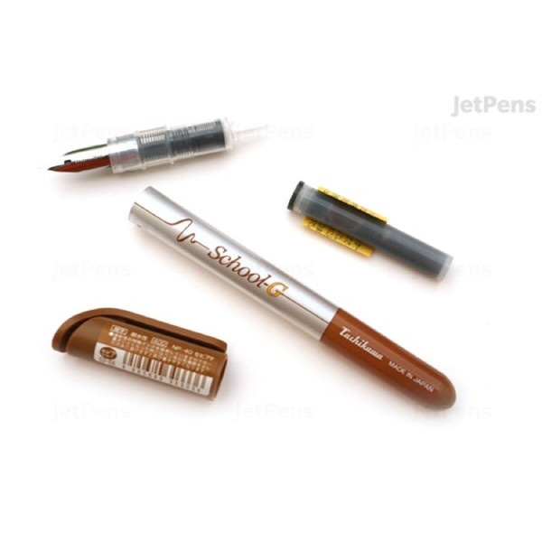 Bút sắt mực màu SEPIA TACHIKAWA G-PEN mực nét 0.2-0.5