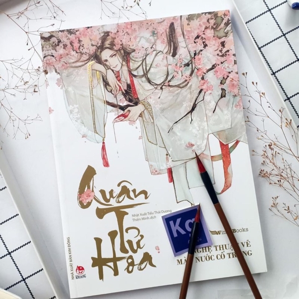 ❄❄Quân Tử Hoa- Mỹ Nữ Hoa - Nghệ thuật vẽ màu nước cổ trang ❄❄