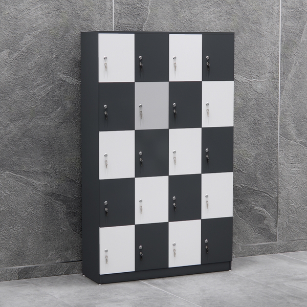 Tủ Locker Gỗ Cao Cấp Fergus FGTLG11 – Thiết Kế Đối Xứng Ấn Tượng