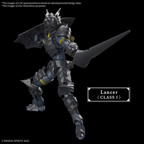 Mô Hình Lắp Ráp 30MF Rosan Lancer của Bandai Nhật Bản
