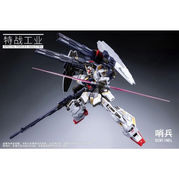 [Hàng Sẵn] Mô hình lắp ráp Sentinel tặng kèm 2 bộ giáp gundam (Tặng kèm khung xương kim loại, base và decal nước)