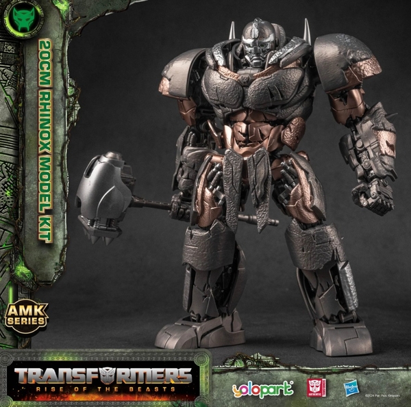 Mô Hình Lắp Ráp Transformers RISE OF THE BEAST AMK Rhinox của YOLOPARK