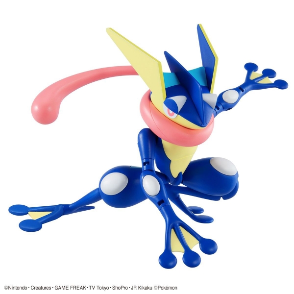 Mô Hình Lắp Ráp Pokemon PLAMO COLLECTION 47 SELECT SERIES Greninja của Bandai Nhật bản