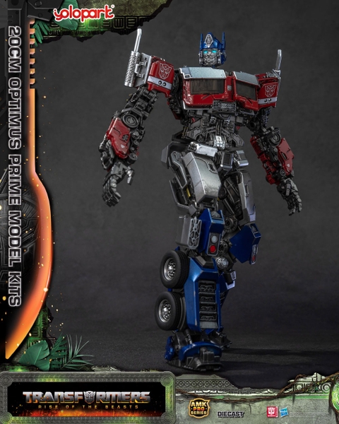 Mô Hình Lắp Ráp AMK PRO Optimus Prime ROTB của YOLOPARK