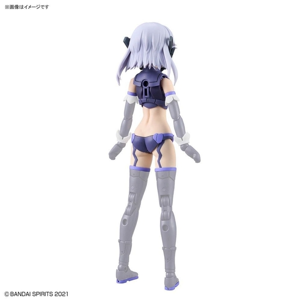 Mô Hình Lắp Ráp 30MS Phụ kiện OPTION PARTS SET 11 - Fang Costume - Color A của Bandai Nhật bản