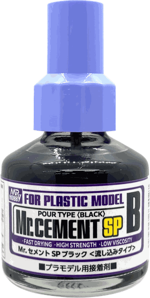 Keo dán mô hình Mr.Cement tổng hợp Extra thin ET Quick ABS Limonene Orange Gundam của Mr.Cement