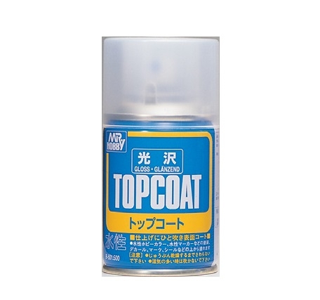 Sơn phủ mô hình Top Coat Gloss B501 Semi Gloss B502 Flat B503 Premium B601 B602 B603 của Mr Hobby
