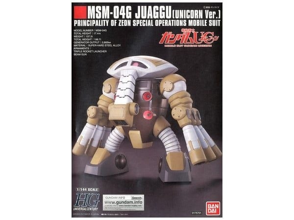 Mô Hình Lắp Ráp Gundam 1/144 HGUC JUAGGU (UNICORN VER.) của Bandai Nhật bản