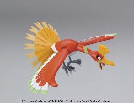 Mô Hình Lắp Ráp POKEPLA HO-OH của Bandai nhật bản