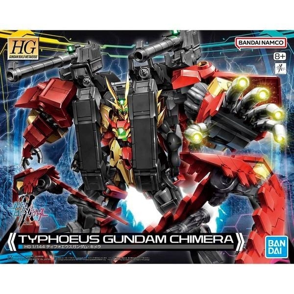 [Có sẵn] Mô hình 1/144 TYPHOEUS GUNDAM CHIMERA Chính Hãng Bandai