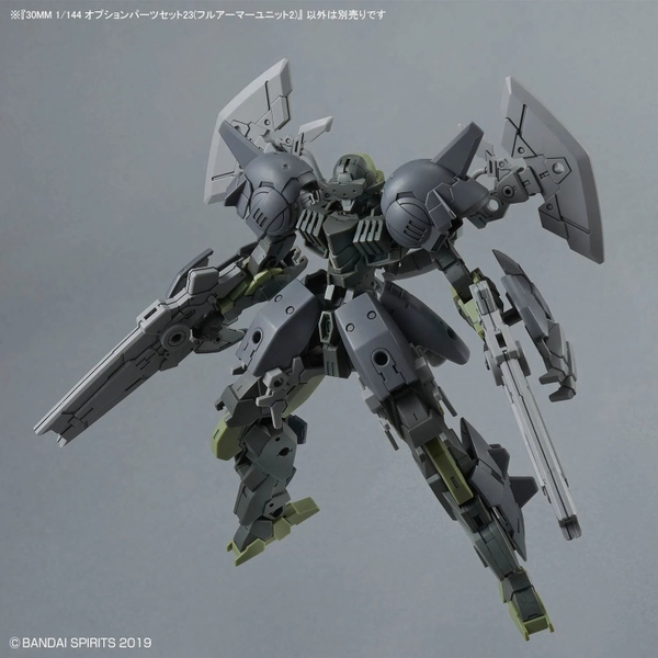 Mô Hình Lắp Ráp Phụ Kiện 30MM 1/144 OPTION PARTS SET 23 (FULL ARMOR UNIT 2) của Bandai Nhật Bản