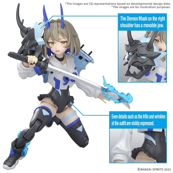 Mô Hình Lắp Ráp 30MS SIS-N00 SOUREI [COLOR B] của Bandai Nhật Bản