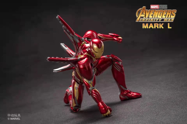 Mô Hình Ráp Sẵn Iron Man Mk 50 DELUXE Ver của ZDTOYS ZM14