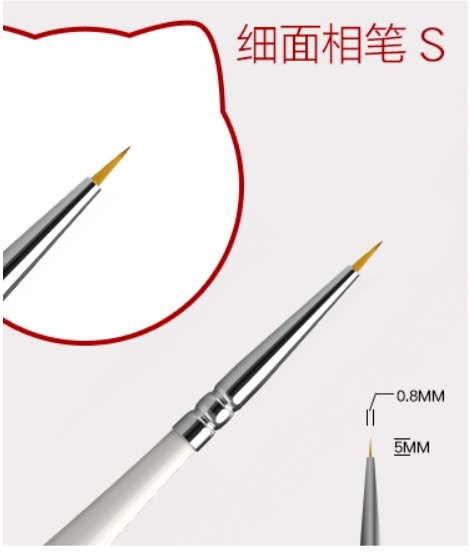 Dụng Cụ Hobby Mio Bút Cọ Vẽ Panel line HMB-01 02 03 04 05 của Hobby Mio