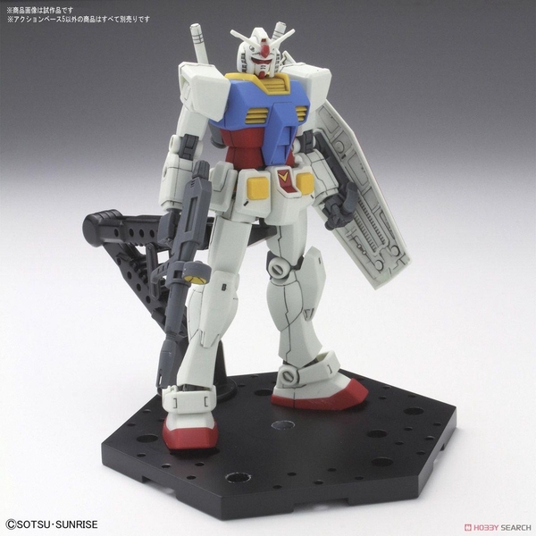 Đế trưng bày Gundam Bandai Action Base 5 HG RG MG Chính Hãng Bandai màu Đen