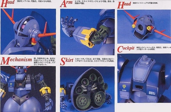 Mô Hình Lắp Ráp Gundam MG 1/100 MSN-02 ZEONG của Bandai Nhật Bản