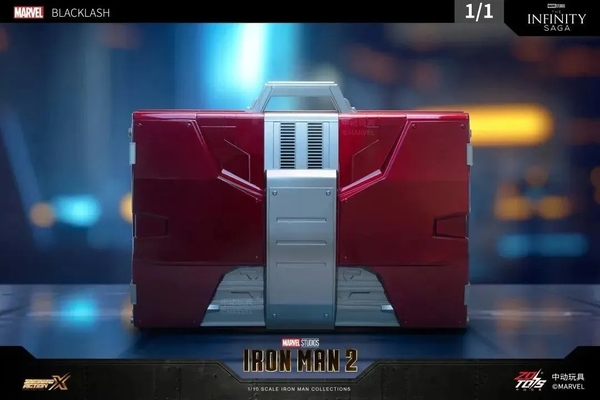 Mô Hình Ráp Sẵn Marvel Iron Man Mk5 Suitcase Set – Marvel 10th Anniversary của ZDtoys