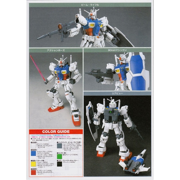 Mô hình lắp ráp 1/144 HGUC RX-78 GP01 ZEPHYRANTHES Của Bandai nhật