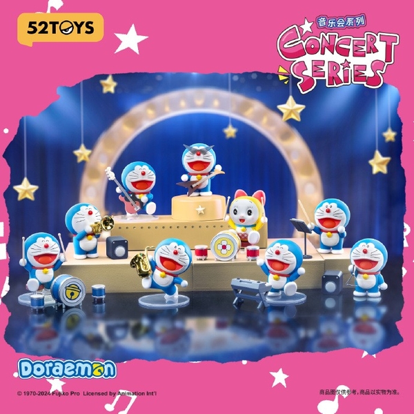 Hộp Mù Blindbox 52TOYS DORAEMON Concert Series