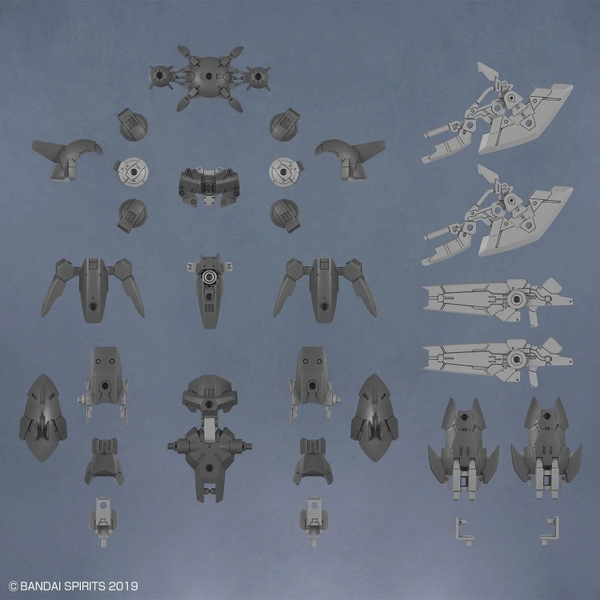 Mô Hình Lắp Ráp Phụ Kiện 30MM 1/144 OPTION PARTS SET 23 (FULL ARMOR UNIT 2) của Bandai Nhật Bản