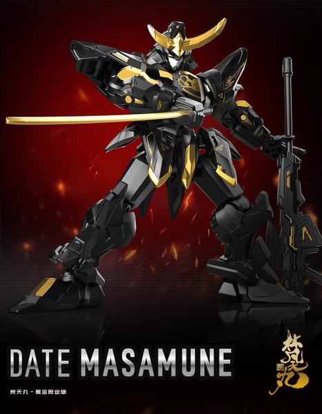Mô Hình Lắp Ráp SD Takeda và Date LIMITED Giới hạn kèm Card, Thẻ, Base và BackGround của Moshow Toys