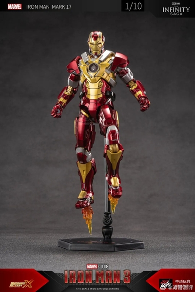 Mô Hình Ráp Sẵn Marvel Ironman MK17 của ZDtoys
