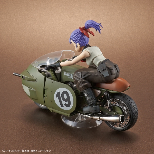 Mô Hình lắp Ráp FRS Figure-rise Mechanics Bulma’s Variable No.19 Motorcycle của Bandai Nhật bản