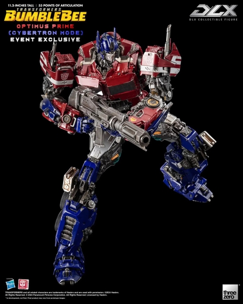 Mô Hình Ráp Sẵn Threezero Transformers: Bumblebee DLX Optimus Prime (Cybertron Mode) – bản Event Exclusive của Threezero