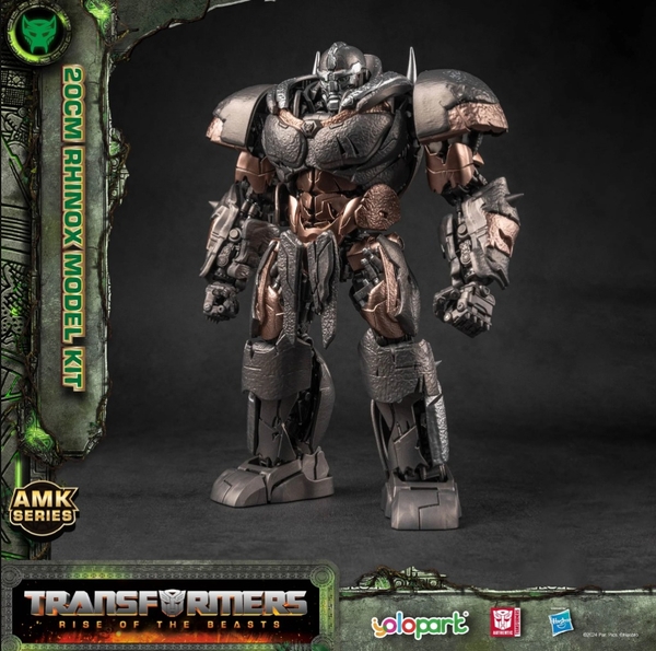Mô Hình Lắp Ráp Transformers RISE OF THE BEAST AMK Rhinox của YOLOPARK